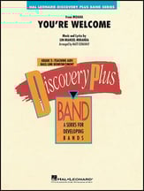 You're Welcome Concert Band sheet music cover